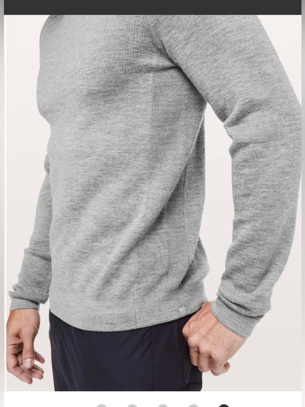 Lululemon Alpine Air Crew Merino Wool Sweater , size M